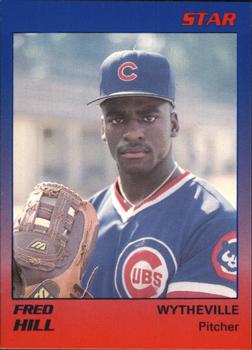 1989 Star Wytheville Cubs #13 Fred Hill Front