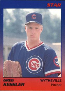 1989 Star Wytheville Cubs #19 Greg Kessler Front