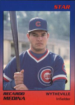 1989 Star Wytheville Cubs #22 Ricardo Medina Front