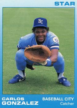 1988 Star Baseball City Royals #12 Carlos Gonzalez Front