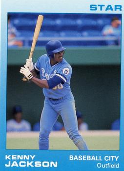 1988 Star Baseball City Royals #14 Kenny Jackson Front