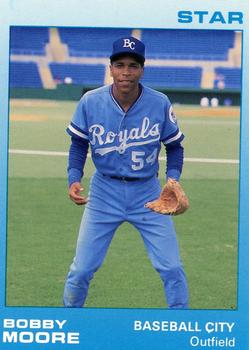 1988 Star Baseball City Royals #18 Bobby Moore Front