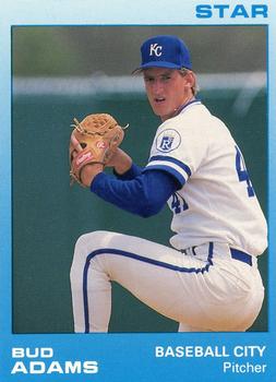 1988 Star Baseball City Royals #1 Bud Adams Front