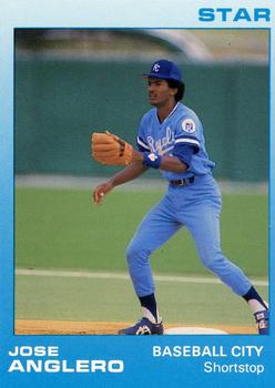1988 Star Baseball City Royals #4 Jose Anglero Front
