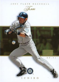 2005 Flair #38 Ichiro Front