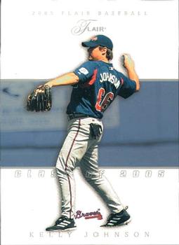 2005 Flair #67 Kelly Johnson Front