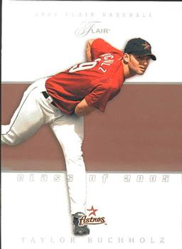2005 Flair #69 Taylor Buchholz Front