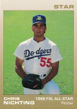 1988 Star Florida State League All-Stars #15 Chris Nichting Front