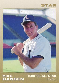 1988 Star Florida State League All-Stars #39 Mike Hansen Front