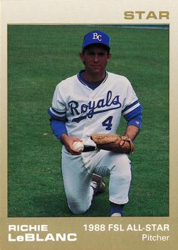 1988 Star Florida State League All-Stars #42 Richie LeBlanc Front