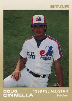 1988 Star Florida State League All-Stars #4 Doug Cinnella Front