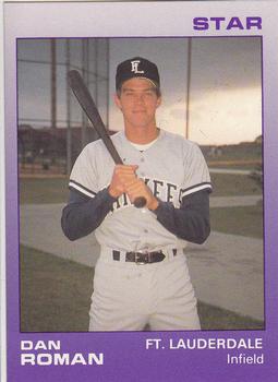 1988 Star Ft. Lauderdale Yankees #20 Dan Roman Front