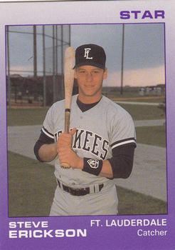 1988 Star Ft. Lauderdale Yankees #7 Steve Erickson Front
