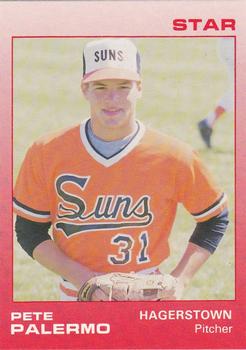 1988 Star Hagerstown Suns #16 Pete Palermo Front