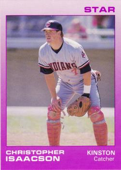 1988 Star Kinston Indians #11 Christopher Isaacson Front