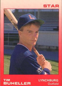 1988 Star Lynchburg Red Sox #3 Tim Buheller Front