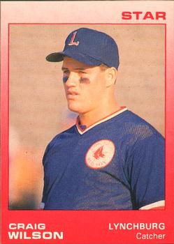 1988 Star Lynchburg Red Sox #26 Craig Wilson Front