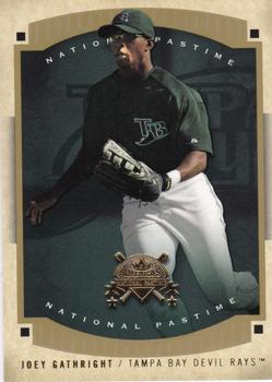 2005 Fleer National Pastime #57 Joey Gathright Front