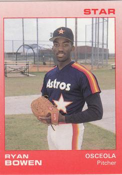 1988 Star Osceola Astros #5 Ryan Bowen Front