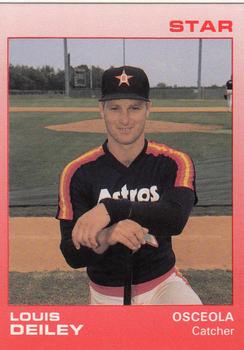 1988 Star Osceola Astros #7 Louis Deiley Front