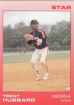 1988 Star Osceola Astros #15 Trent Hubbard Front