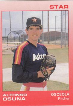 1988 Star Osceola Astros #20 Alfonso Osuna Front