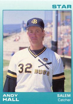 1988 Star Salem Buccaneers #7 Andy Hall Front