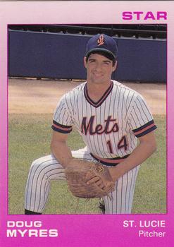 1988 Star St. Lucie Mets #17 Doug Myres Front