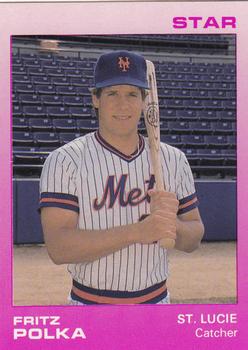 1988 Star St. Lucie Mets #19 Fritz Polka Front