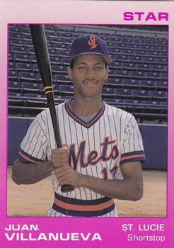 1988 Star St. Lucie Mets #25 Juan Villanueva Front