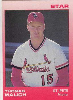 1988 Star St. Petersburg Cardinals #16 Thomas Mauch Front