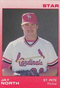 1988 Star St. Petersburg Cardinals #20 Jay North Front