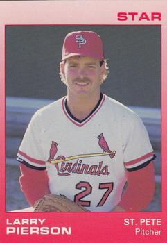 1988 Star St. Petersburg Cardinals #23 Larry Pierson Front