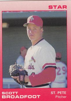 1988 Star St. Petersburg Cardinals #2 Scott Broadfoot Front
