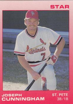 1988 Star St. Petersburg Cardinals #4 Joseph Cunningham Front