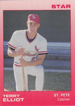 1988 Star St. Petersburg Cardinals #6 Terry Elliot Front