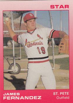1988 Star St. Petersburg Cardinals #7 James Fernandez Front