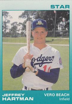 1988 Star Vero Beach Dodgers #10 Jeffrey Hartman Front