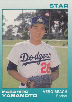 1988 Star Vero Beach Dodgers #26 Masahiro Yamamoto Front