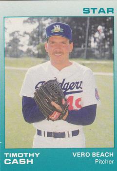 1988 Star Vero Beach Dodgers #3 Timothy Cash Front