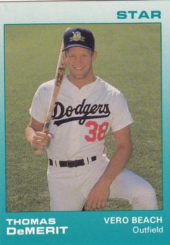 1988 Star Vero Beach Dodgers #5 Thomas DeMerit Front