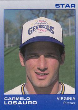 1988 Star Virginia Generals #14 Carmelo LoSauro Front