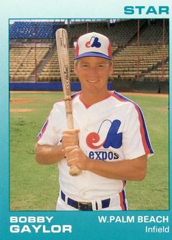 1988 Star West Palm Beach Expos #10 Bobby Gaylor Front