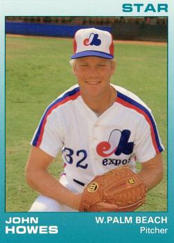 1988 Star West Palm Beach Expos #11 John Howes Front