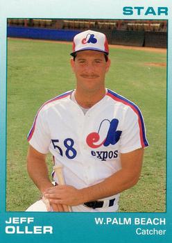 1988 Star West Palm Beach Expos #20 Jeff Oller Front