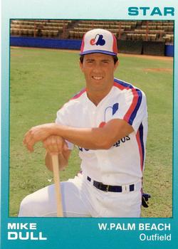 1988 Star West Palm Beach Expos #9 Mike Dull Front