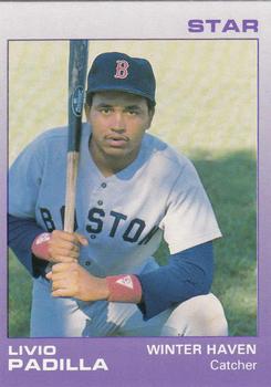 1988 Star Winter Haven Red Sox #18 Livio Padilla Front