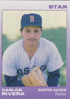 1988 Star Winter Haven Red Sox #21 Carlos Rivera Front