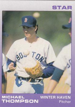1988 Star Winter Haven Red Sox #23 Michael Thompson Front