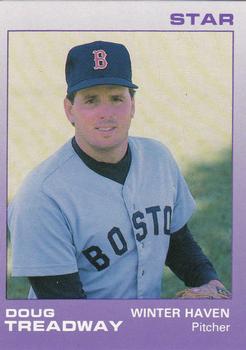 1988 Star Winter Haven Red Sox #24 Doug Treadway Front